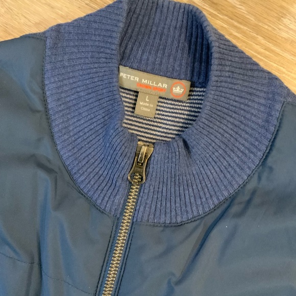 Peter Millar multi-texture vest. Size L - Picture 2 of 5